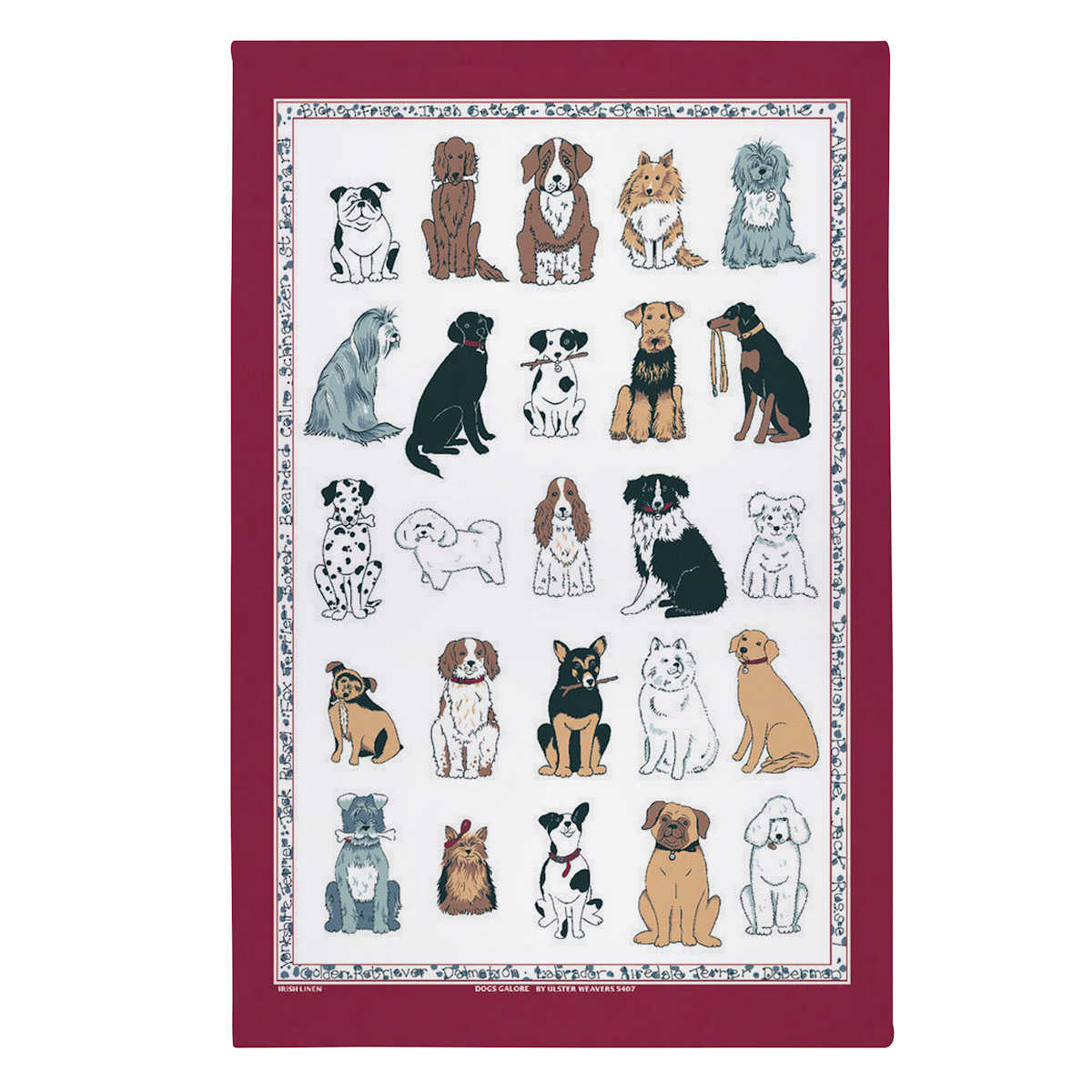 Keittiöpyyhe Koirat - Dogs Galore