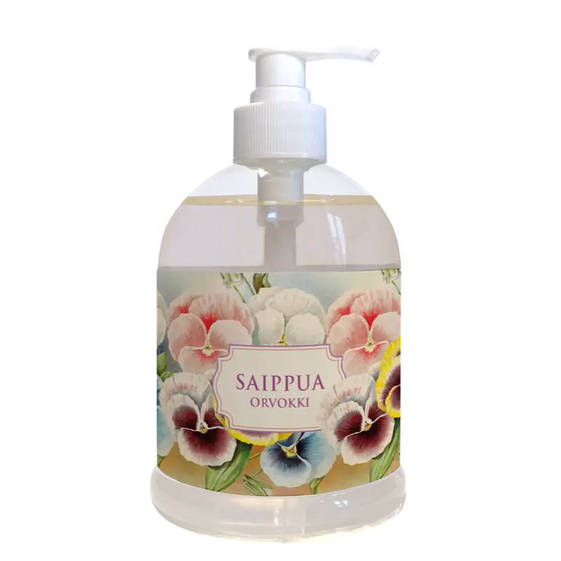 Nestesaippua Orvokki - Orvokin tuoksuinen 500 ml