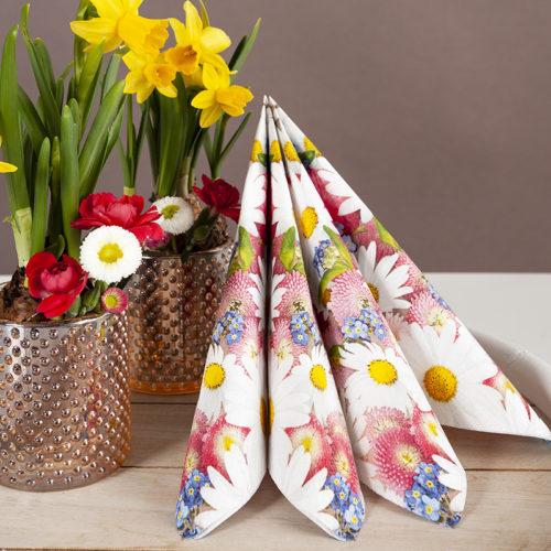 Servetti Päivänkakkarat - Flower Carpet 33 x 33 cm