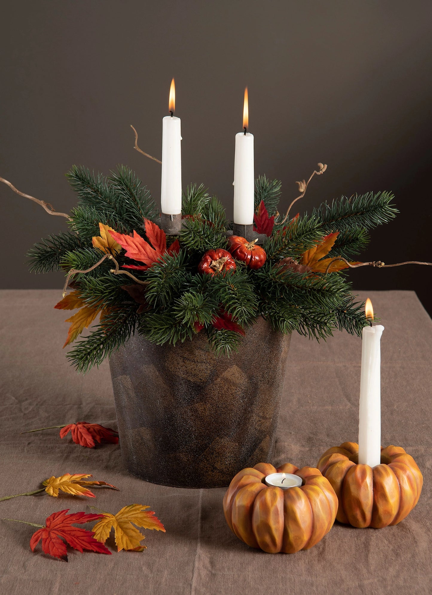 Syksyn lehdet pienet 12 kpl