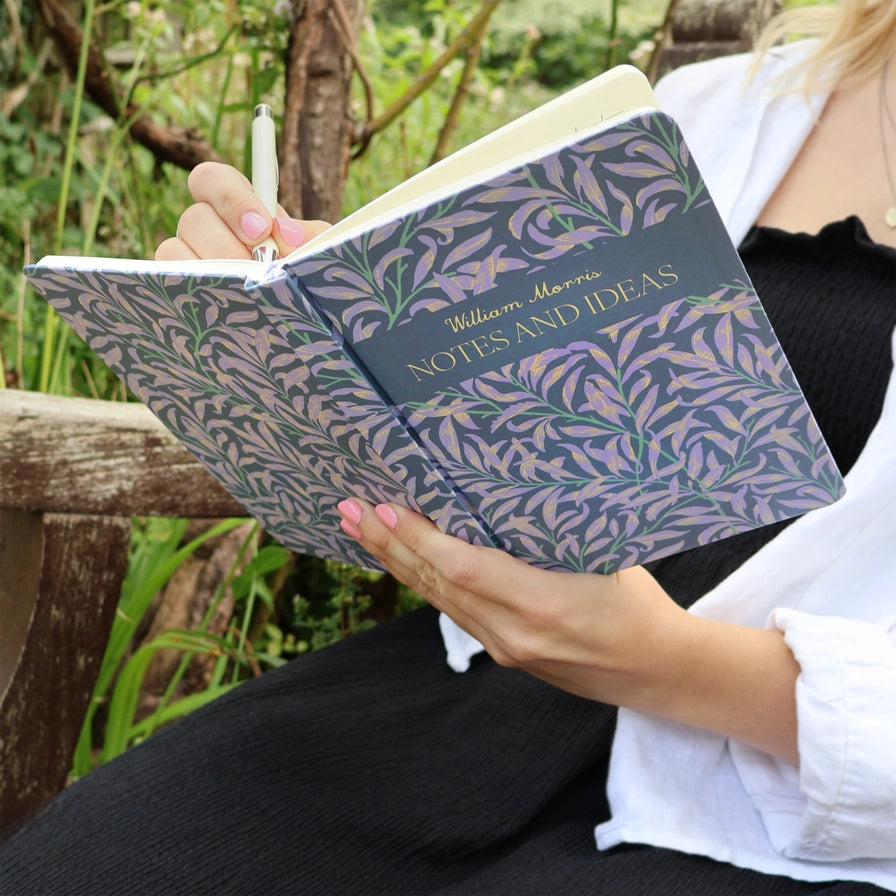 Muistikirja William Morris Willow violetti