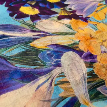 Huivi Spring Flora 182 x 57 cm
