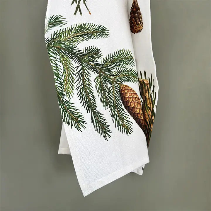 Keittiöpyyhe Kävyt - Pine trees
