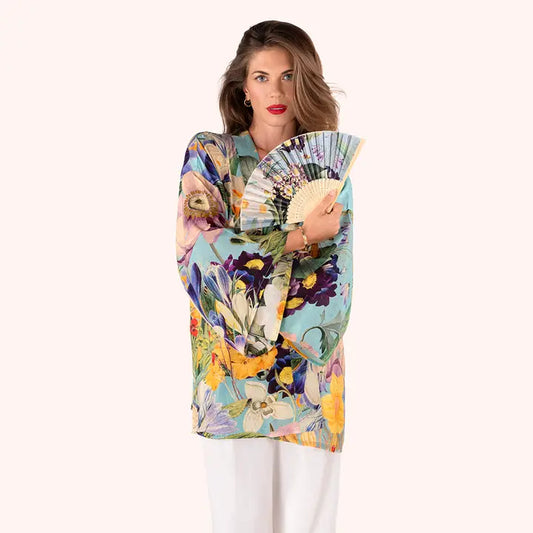 Kimono takki lyhyt Spring Flora