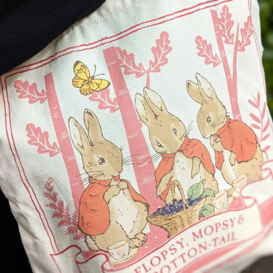 Kangaslaukku Petteri Kaniini Flopsy bunny