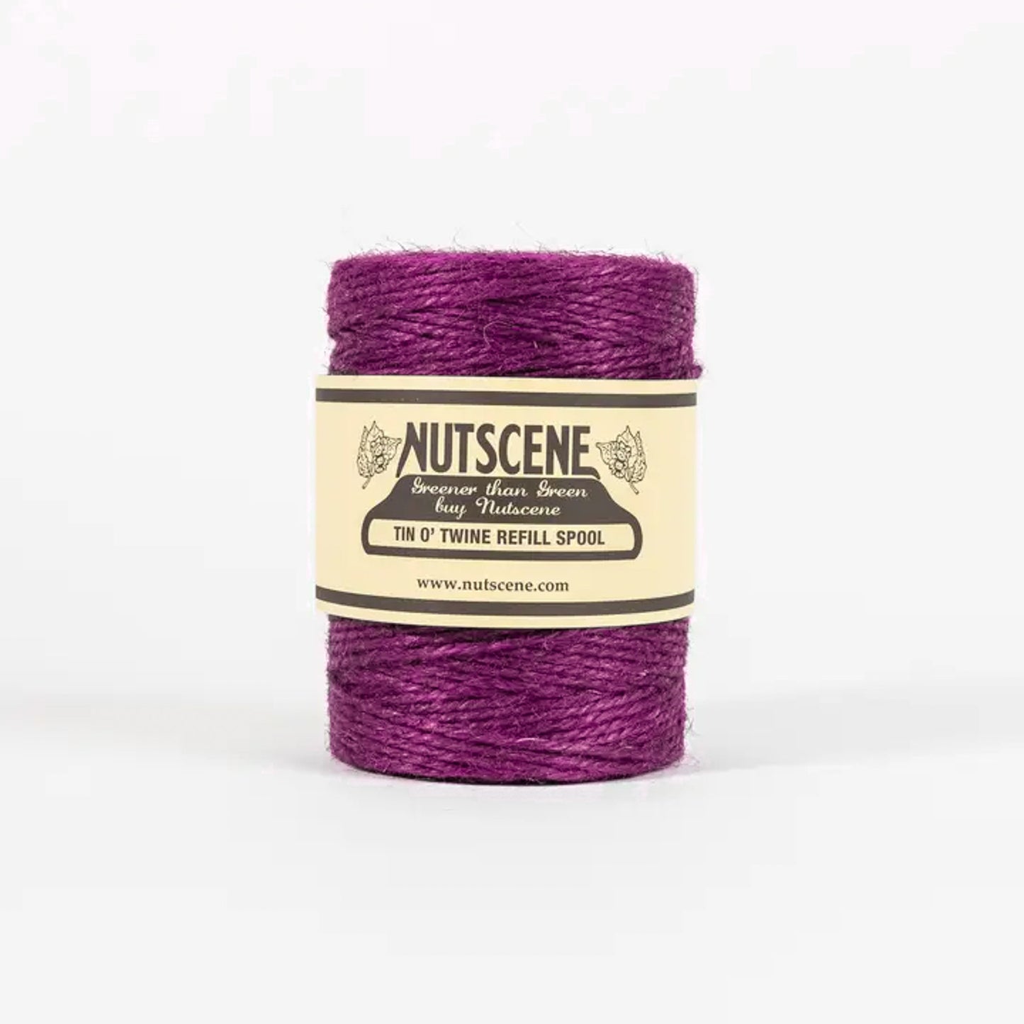 Juuttinaru Tumma fuksia - Deep Orchid Twist (täyttörulla String in a Tin purkkiin)