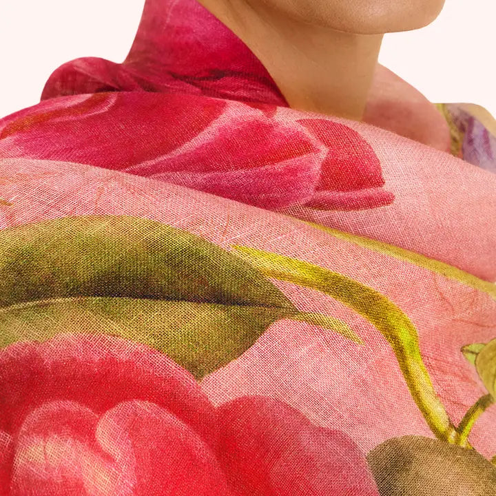 Huivi Floral Study 182 x 57 cm