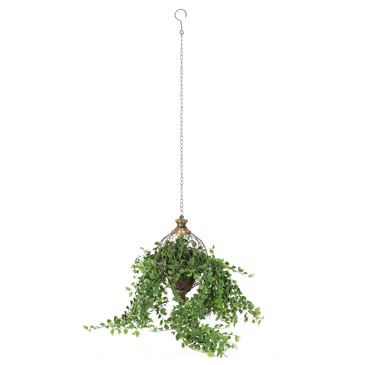 Amppelipallo Aged Metal, halkaisija 19 cm