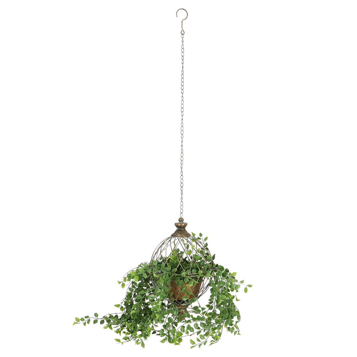 Amppelipallo Aged Metal, halkaisija 22 cm