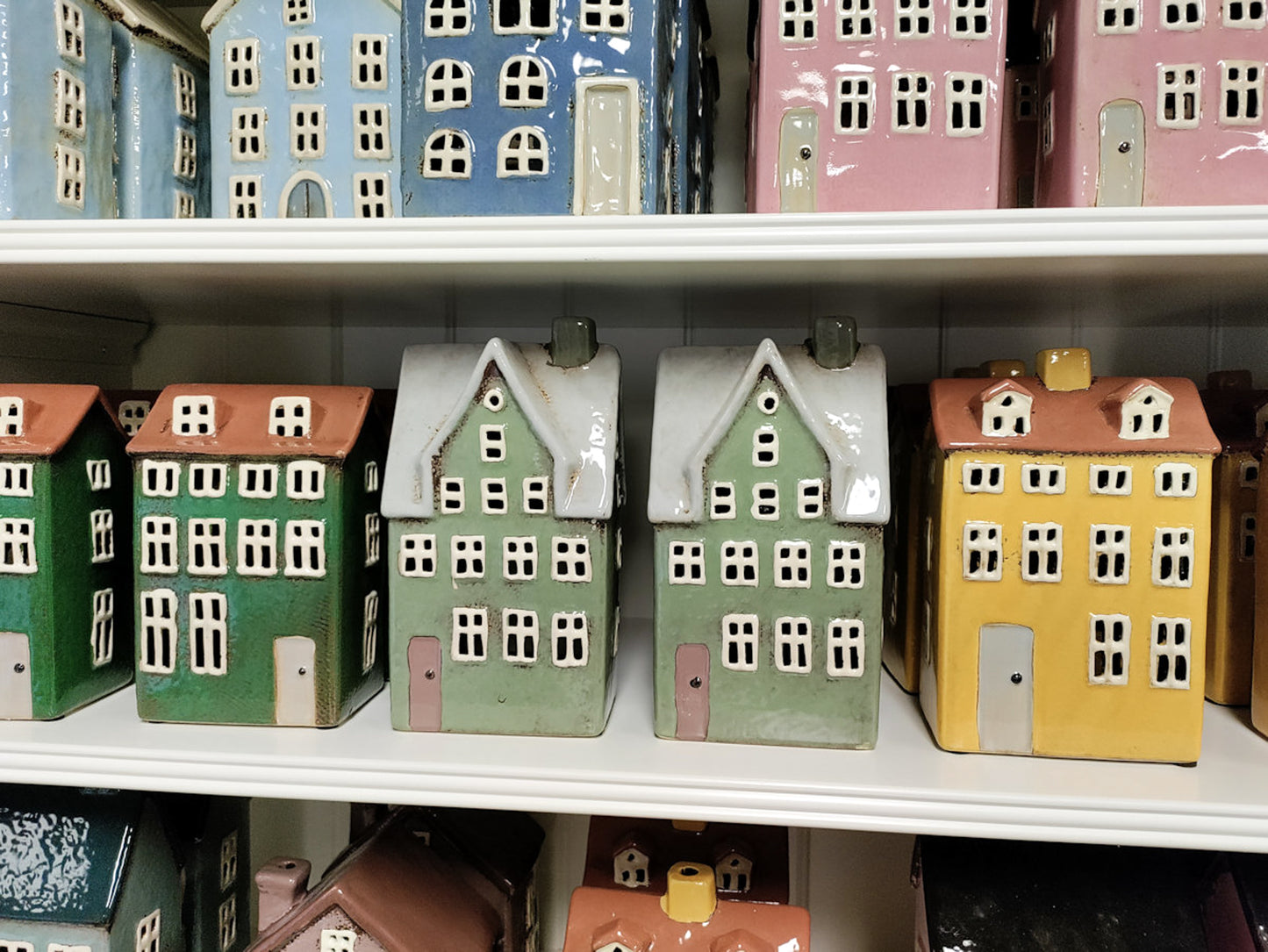 Talolyhty Vanha vihreä kattolyhty