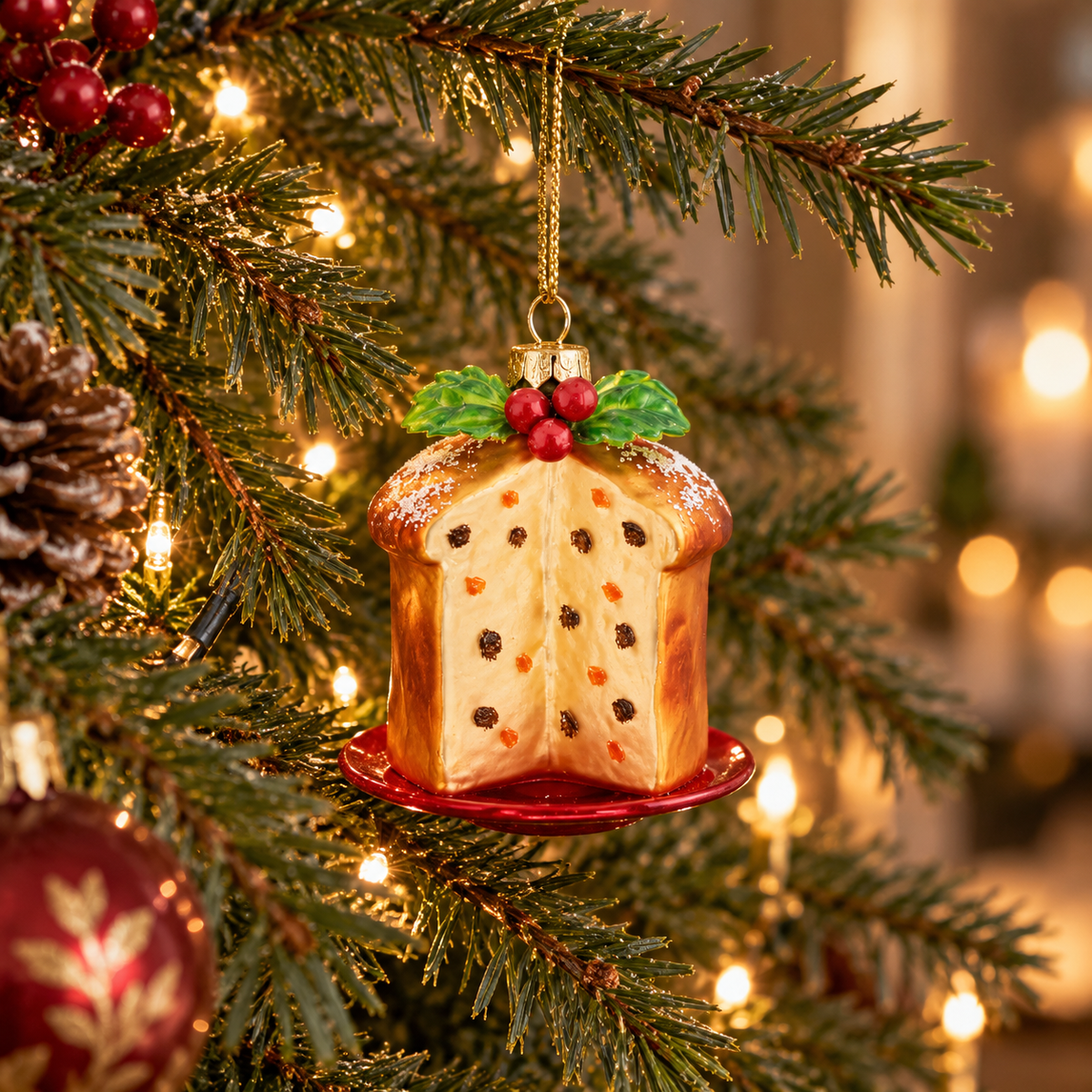 Joulukuusenkoriste Panettone