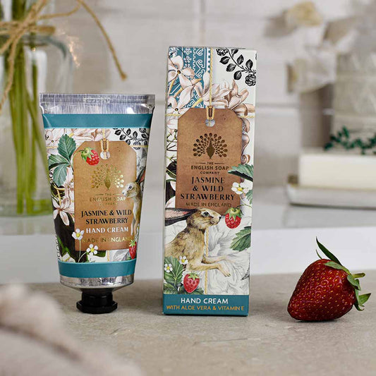 Käsivoide Jasmiini ja metsämansikka - Jasmine & Wild Strawberry 75 ml