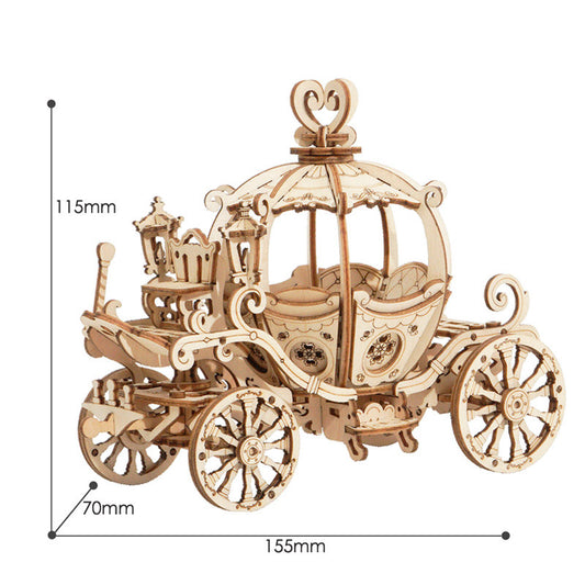 DIY miniatyyri Kurpitsavaunu - Pumpkin Cart
