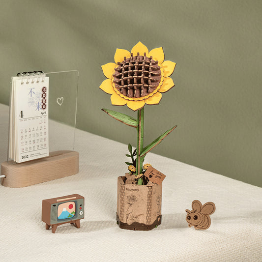 DIY Kukka Auringonkukka - Sunflower