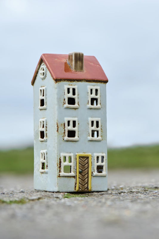 Talolyhty vaalean turkoosi keltaiset ovenpielet