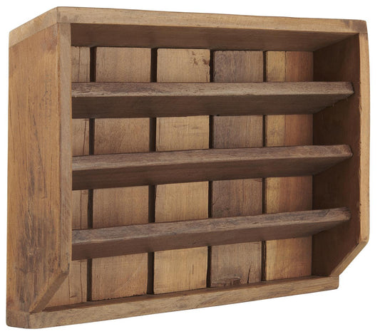 Lokerikko pöydälle vintage puinen