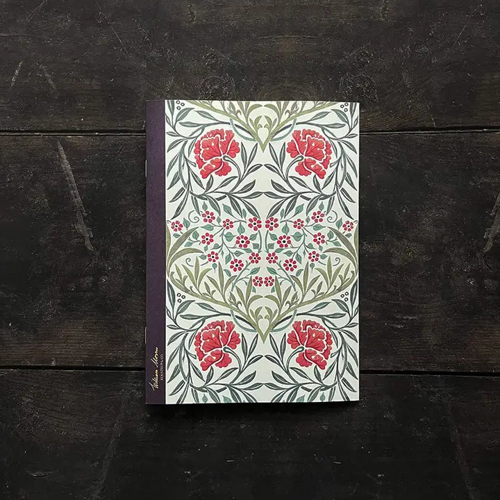 Muistivihko William Morris Oxford Punainen