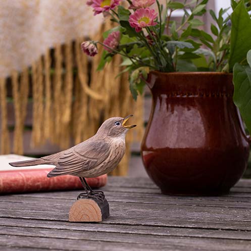 DecoBird Wildlife Garden koristelintu satakieli