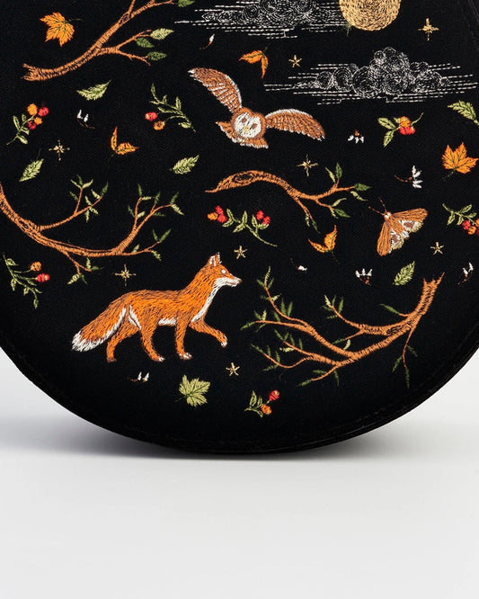Käsilaukku Kettu ja Pöllö - Fox and Owl