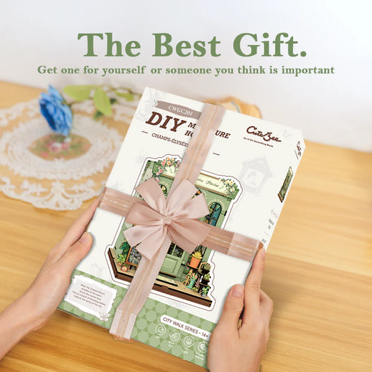 DIY Minimaailma kirjahyllyyn – Green Life Bookshop Book Nook