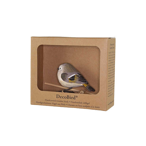 DecoBird koristelintu Hippiäinen - Goldcrest
