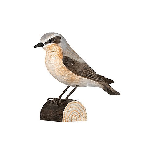 DecoBird koristelintu Kivitasku - Northern Wheatear