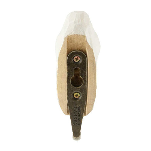 Käsin veistetty seinäkoukku Kettu