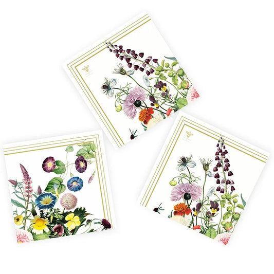 Servetti Kukkatarha - Flower Garden 33 x 33 cm