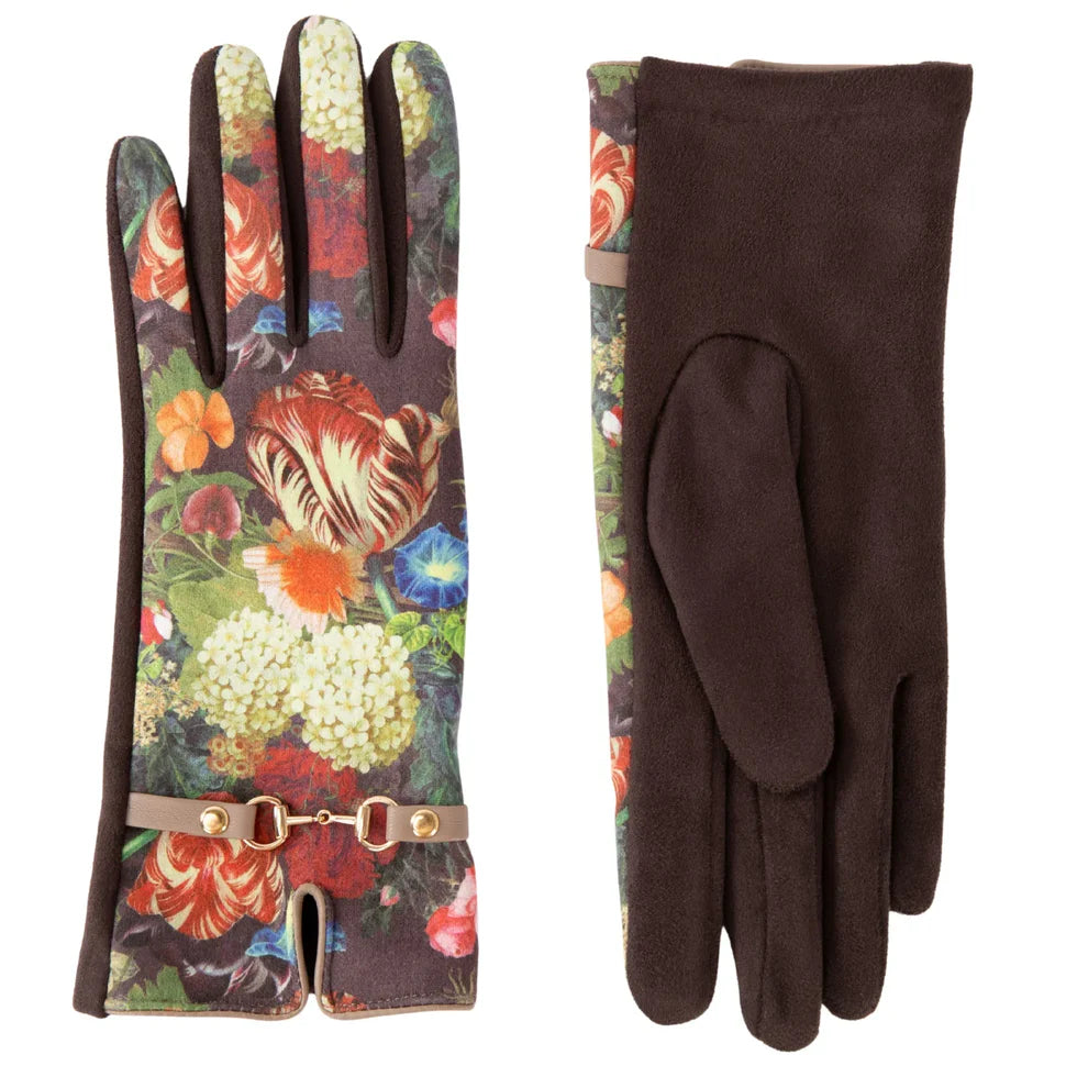 Käsineet - Kylie Floral Chocolate