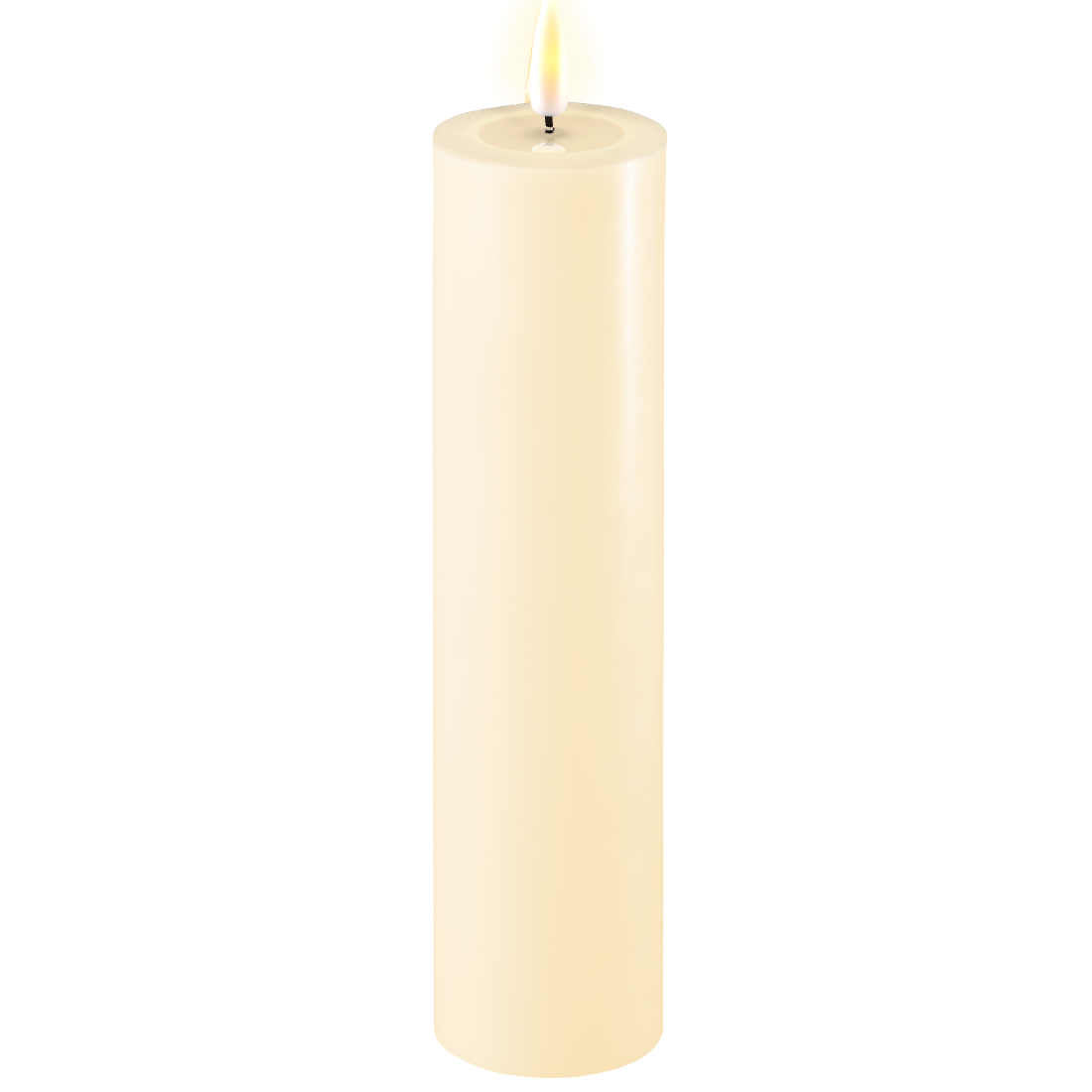 Led-kynttilä Kermanvalkoinen (Cream) halk. 5 cm