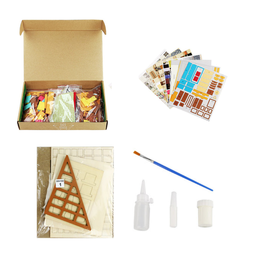 DIY Miniatyyritalo Terassi - Miller's flower house