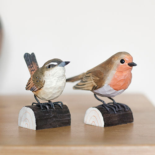 DecoBird koristelintu Peukaloinen - Wren