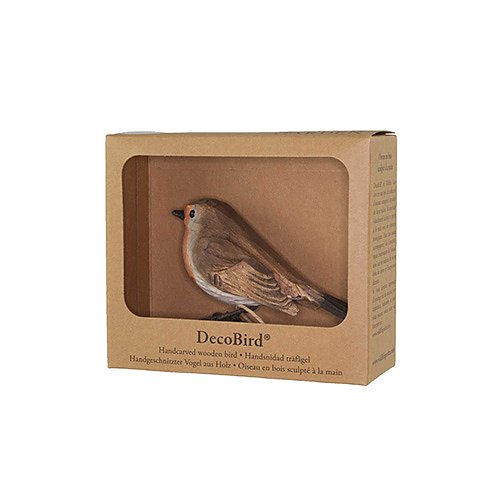 DecoBird koristelintu Punarinta - Robin