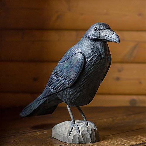DecoBird koristelintu Korppi