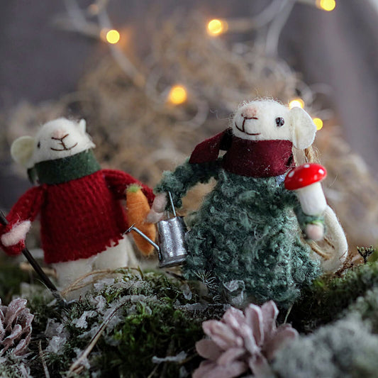 Puutarhahiiret huopakoriste 2 kpl