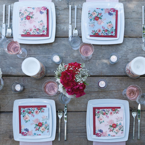 Servetti Elisabeth rose 33 x 33 cm
