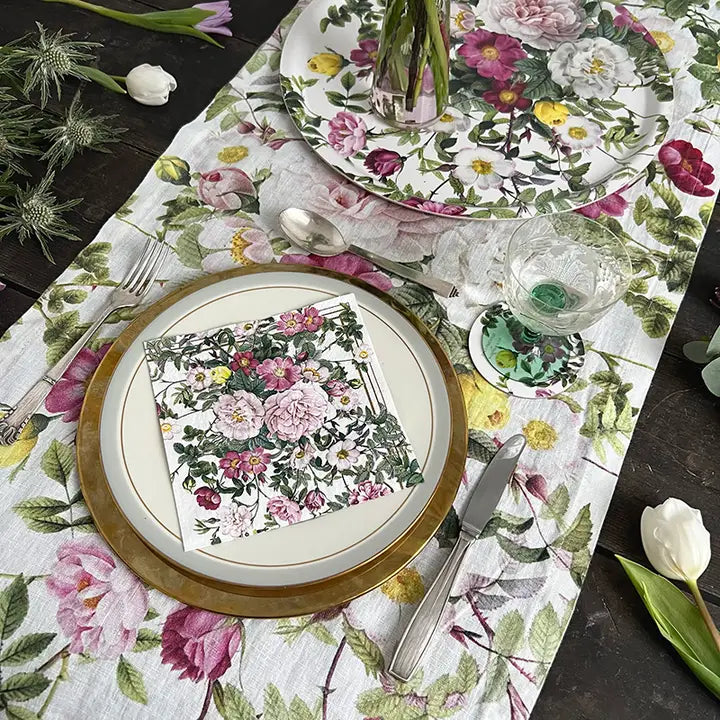 Servetti Ruusutarha - Rose Flower Garden 33 x 33 cm - 20 kpl