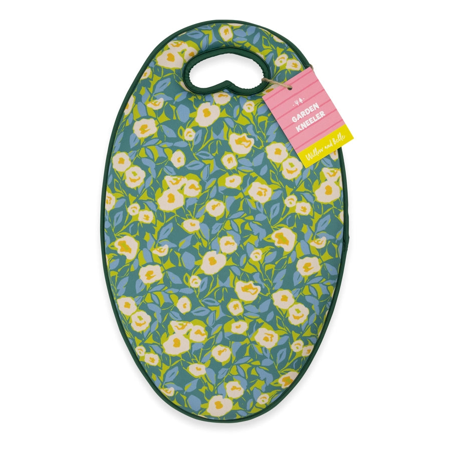 Polvipehmuste Floral sini-vihreä