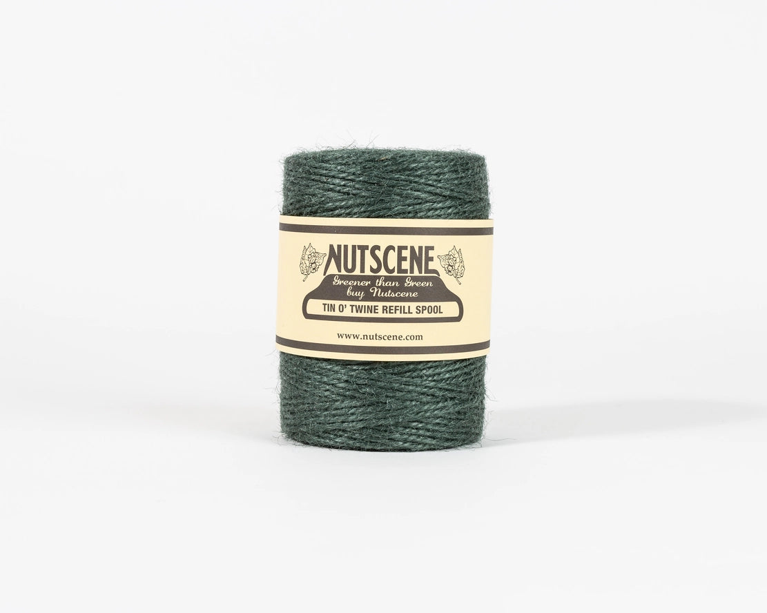 Juuttinaru Botanical vihreä - Botanical Twist (täyttörulla String in a Tin purkkiin)