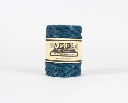 String In a Tin juuttinaru sininen - Bluetwist