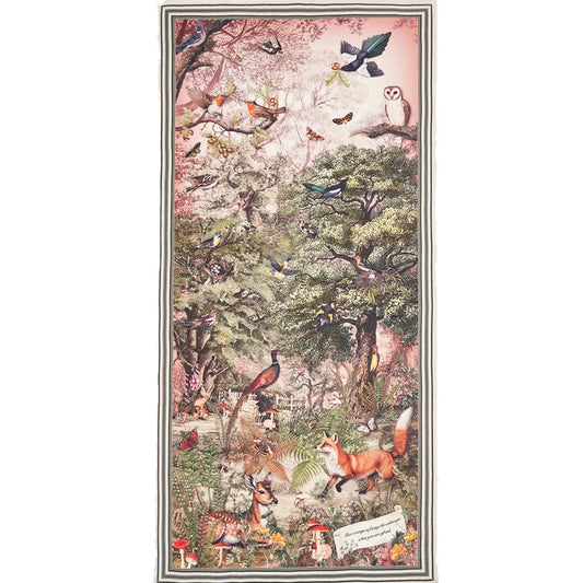 Huivi Woodland Tales 90 x 180 cm
