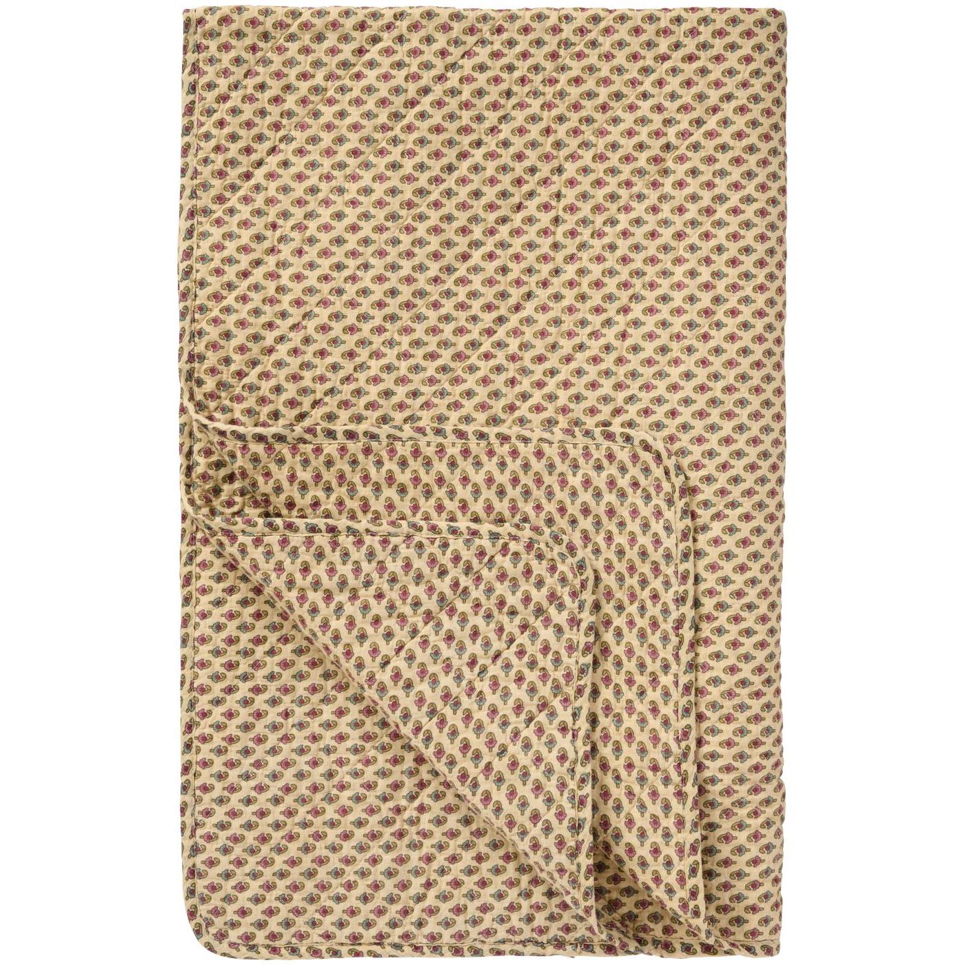 Puuvillatäkki Indian Sari pikkukuvio 130 x 180 cm