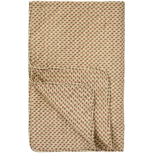 Puuvillatäkki Indian Sari pikkukuvio 130 x 180 cm