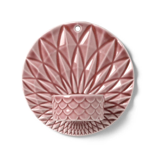 Seinälampetti lämpökynttilälle Dusty Rose - Pipanella