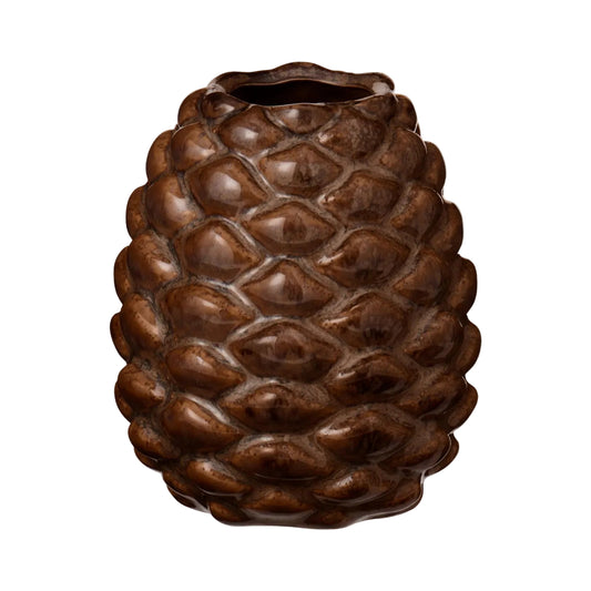 Maljakko Käpy ruskea