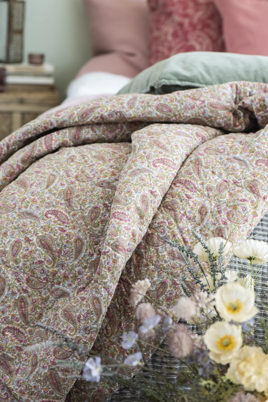 Puuvillatäkki Summer paisley
