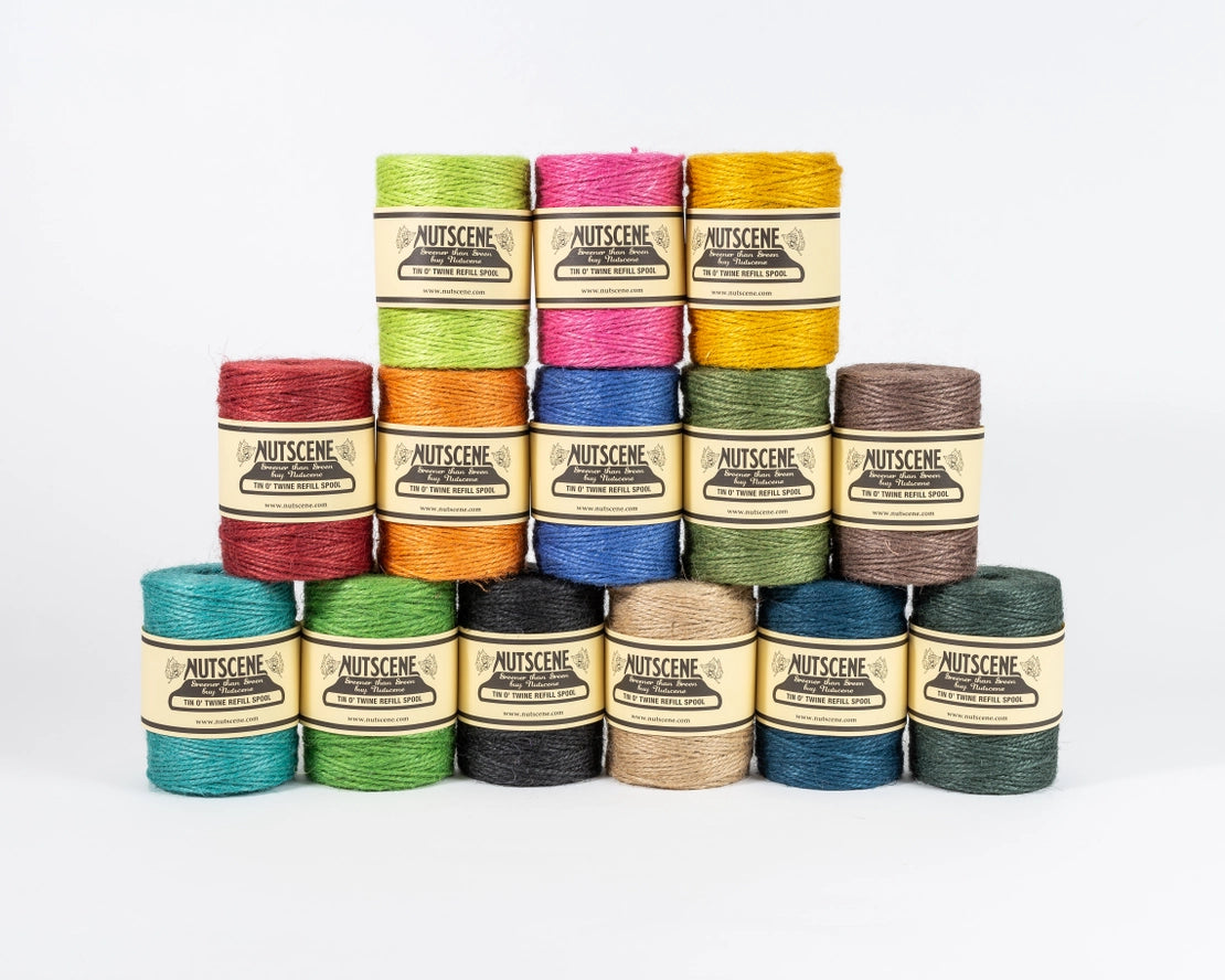 String In a Tin juuttinaru Pinkki - Pink Twist