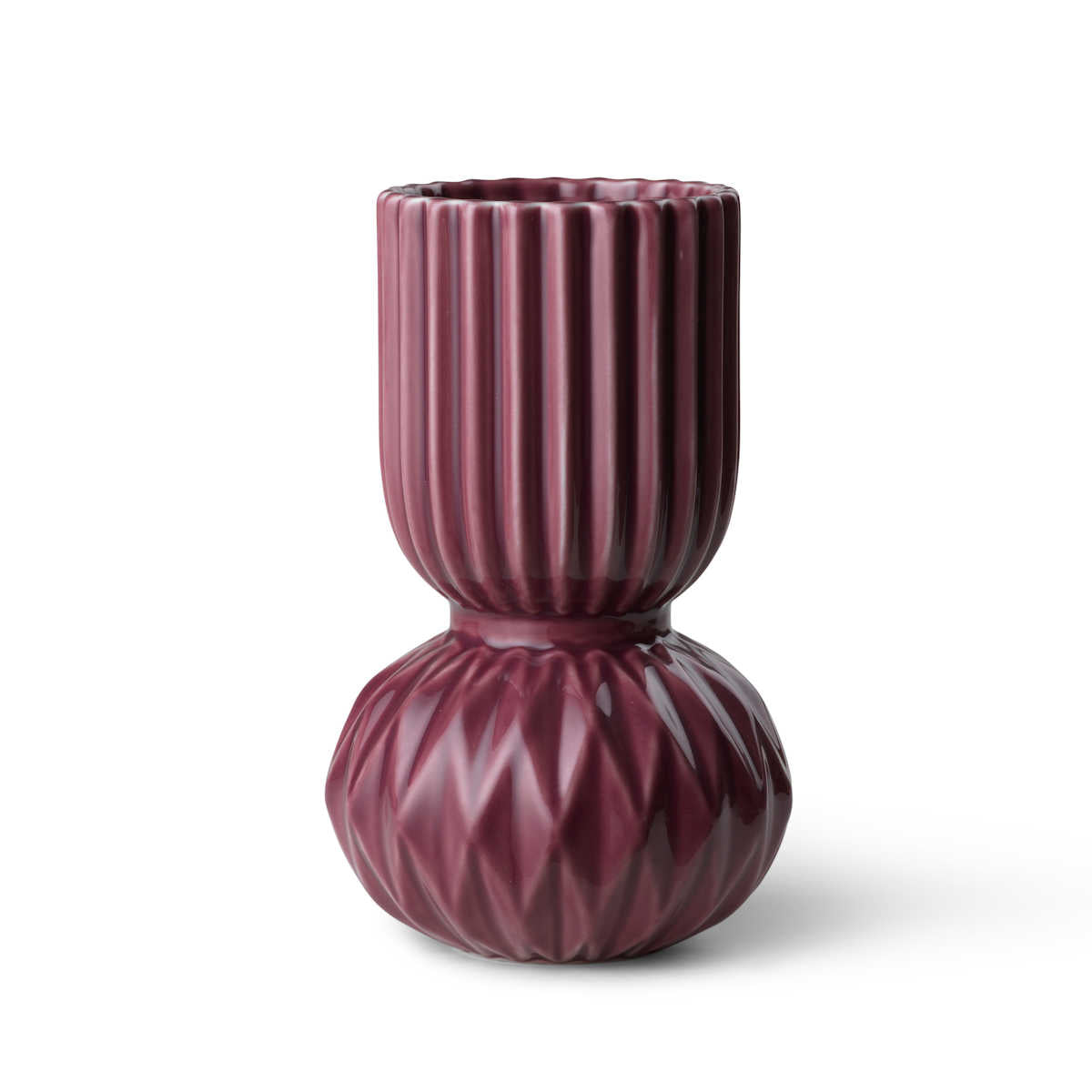 Maljakko Ruffelbell Aubergine - Samsurium