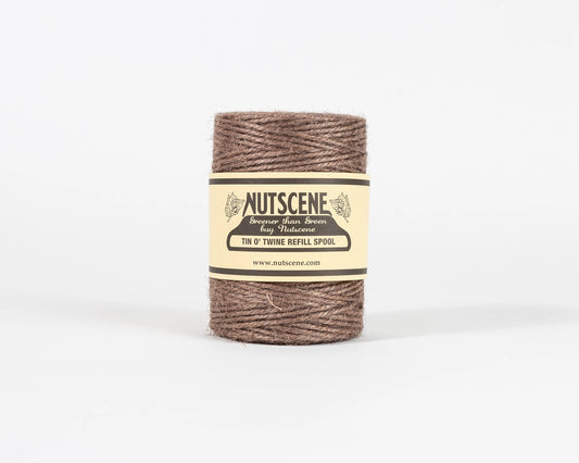 String In a Tin juuttinaru Ruskea - Brown Twist