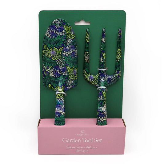 Puutarhatyökalu setti 2-osainen William Morris Larkspur tummansininen
